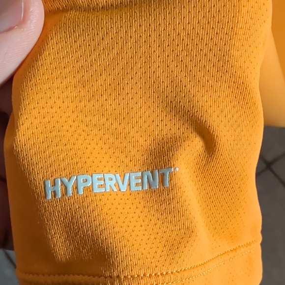 Craft Men's Vibrant Orange and White Tee - Picture 4 of 5